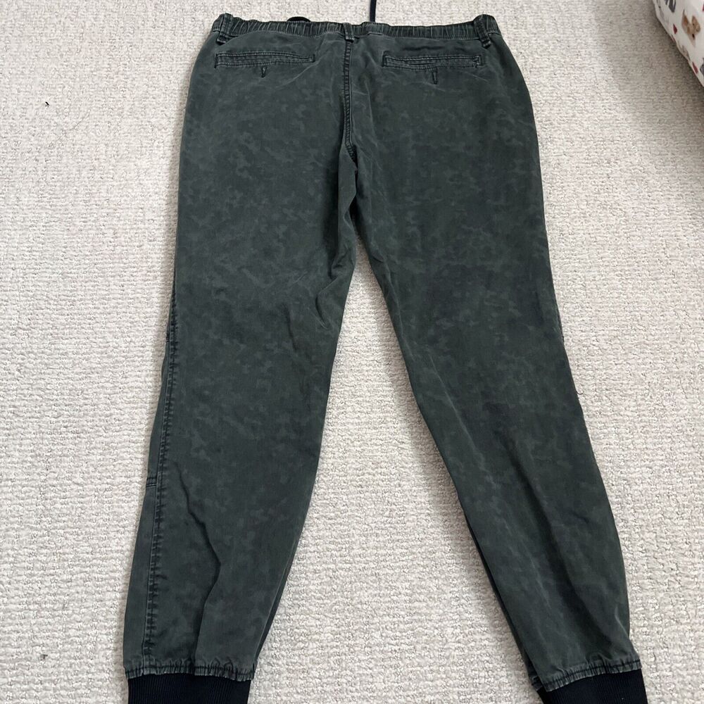 Cape Juby Jogger Pants Mens 32 Black Elastic Waist Slash Pockets Drawstring - Picture 6 of 8